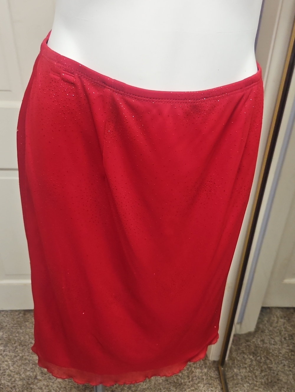 Holiday party sparkle skirt.